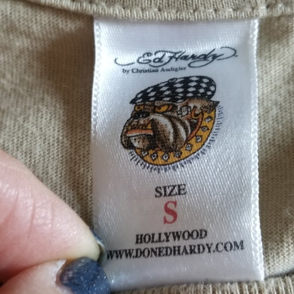 Ed Hardy  Christian Audigier Vintage Collectible  Double sleeve Tattoo S… - Picture 13 of 14